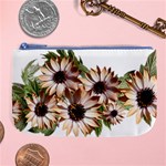 Sun Daisies Leaves Flowers Large Coin Purse Front