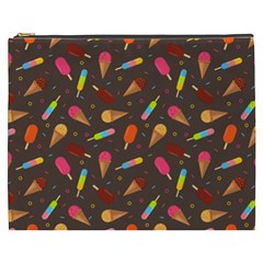 Ice Cream Pattern Seamless Cosmetic Bag (xxxl) by Celenk