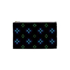 Background Abstract Vector Fractal Cosmetic Bag (small) by Celenk