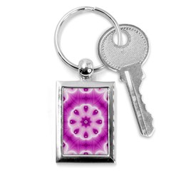 Pattern Abstract Background Art Key Chains (rectangle)  by Celenk