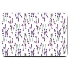 Flower Pattern Pattern Design Large Doormat  by Celenk