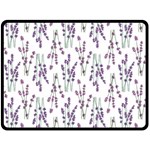 Flower Pattern Pattern Design Fleece Blanket (Large)  80 x60  Blanket Front