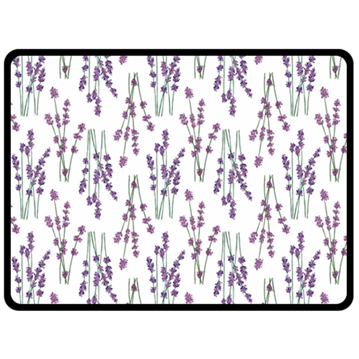 Flower Pattern Pattern Design Fleece Blanket (Large) 