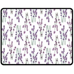 Flower Pattern Pattern Design Fleece Blanket (medium)  by Celenk