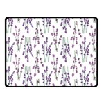 Flower Pattern Pattern Design Double Sided Fleece Blanket (Small)  45 x34  Blanket Front