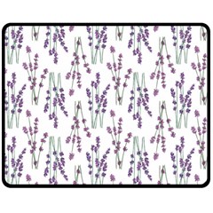 Flower Pattern Pattern Design Double Sided Fleece Blanket (medium)  by Celenk