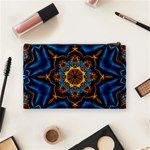 Pattern Abstract Background Art Cosmetic Bag (Medium) Back