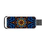 Pattern Abstract Background Art Portable USB Flash (Two Sides) Front