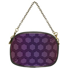 Hexagon Grid Geometric Hexagonal Chain Purse (one Side) by Celenk