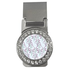 Flower Pattern Pattern Design Money Clips (cz)  by Celenk