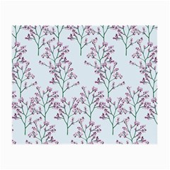 Flower Pattern Pattern Design Small Glasses Cloth (2-side) by Celenk