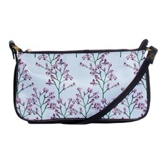 Flower Pattern Pattern Design Shoulder Clutch Bag by Celenk