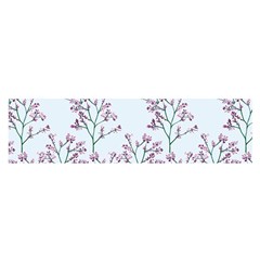 Flower Pattern Pattern Design Satin Scarf (oblong) by Celenk