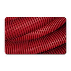 Tube Plastic Red Rip Magnet (rectangular) by Celenk