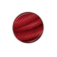 Tube Plastic Red Rip Hat Clip Ball Marker (10 Pack) by Celenk