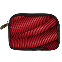 Tube Plastic Red Rip Digital Camera Leather Case by Celenk