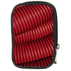 Tube Plastic Red Rip Compact Camera Leather Case by Celenk