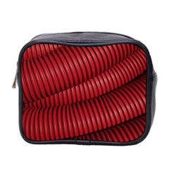 Tube Plastic Red Rip Mini Toiletries Bag (two Sides) by Celenk