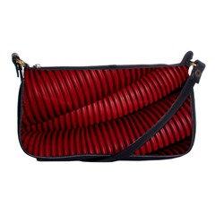 Tube Plastic Red Rip Shoulder Clutch Bag by Celenk