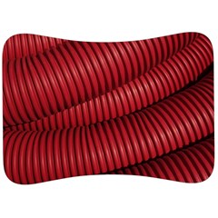 Tube Plastic Red Rip Velour Seat Head Rest Cushion