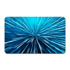 Background Structure Lines Magnet (rectangular) by Celenk