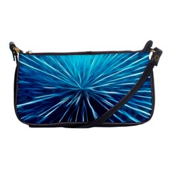 Background Structure Lines Shoulder Clutch Bag by Celenk