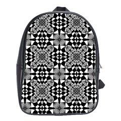 Fabric Design Pattern Color School Bag (xl) by Celenk