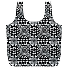 Fabric Design Pattern Color Full Print Recycle Bag (xl)