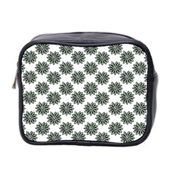 Graphic Pattern Flowers Mini Toiletries Bag (two Sides) by Celenk