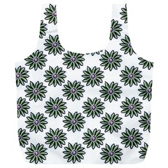 Graphic Pattern Flowers Full Print Recycle Bag (xl)