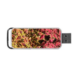 Plant Leaves Foliage Pattern Portable Usb Flash (one Side) by Celenk