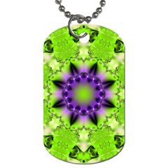 Abstract Background Art  Pattern Dog Tag (two Sides) by Celenk