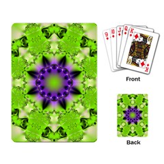 Abstract Background Art  Pattern Playing Cards Single Design by Celenk