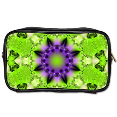 Abstract Background Art  Pattern Toiletries Bag (one Side) by Celenk