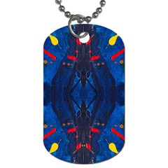 Kaleidoscope Art Pattern Ornament Dog Tag (two Sides) by Celenk