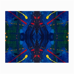 Kaleidoscope Art Pattern Ornament Small Glasses Cloth (2-side) by Celenk