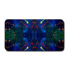 Kaleidoscope Art Pattern Ornament Medium Bar Mats by Celenk