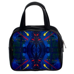 Kaleidoscope Art Pattern Ornament Classic Handbag (two Sides) by Celenk