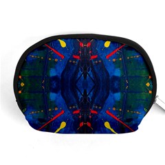 Kaleidoscope Art Pattern Ornament Accessory Pouch (medium) by Celenk