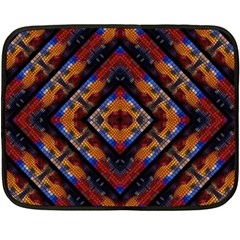 Kaleidoscope Art Pattern Ornament Double Sided Fleece Blanket (mini)  by Celenk