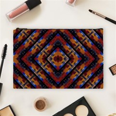 Kaleidoscope Art Pattern Ornament Cosmetic Bag (large) by Celenk