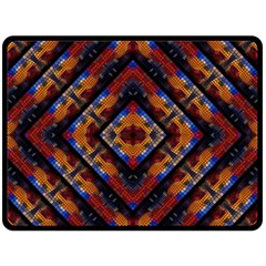 Kaleidoscope Art Pattern Ornament Double Sided Fleece Blanket (large)  by Celenk