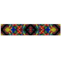 Kaleidoscope Art Pattern Ornament Large Flano Scarf 