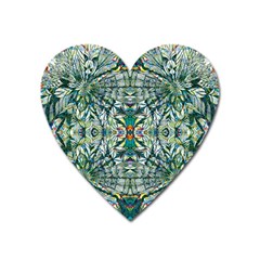 Pattern Design Pattern Geometry Heart Magnet by Celenk