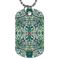 Pattern Design Pattern Geometry Dog Tag (one Side) by Celenk