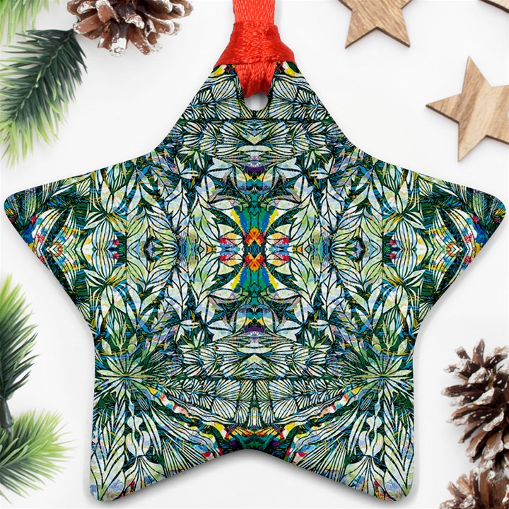 Pattern Design Pattern Geometry Star Ornament (Two Sides)