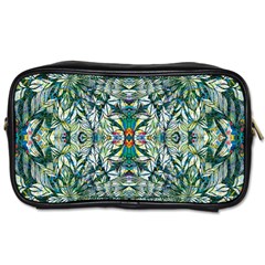 Pattern Design Pattern Geometry Toiletries Bag (two Sides) by Celenk