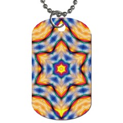 Pattern Abstract Background Art Dog Tag (two Sides) by Celenk