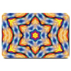 Pattern Abstract Background Art Large Doormat  by Celenk