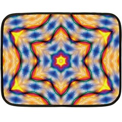 Pattern Abstract Background Art Double Sided Fleece Blanket (mini)  by Celenk